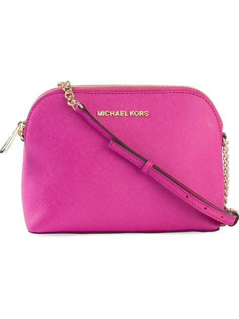 michael kors crossbody bag rosa|Michael Kors pink suitcase.